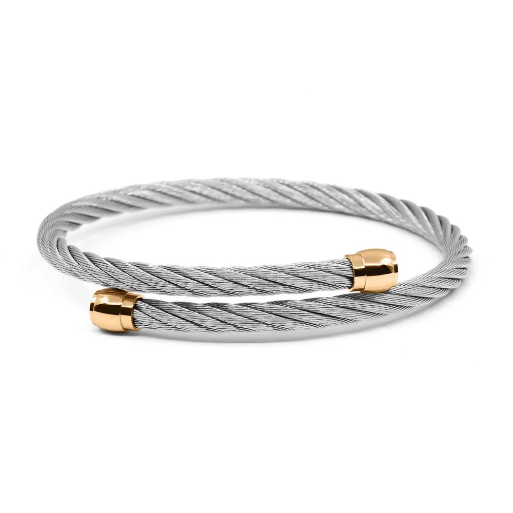 Celtic® Bangle Icon Heritage 4mm Rose Gold Size 7 - NWT